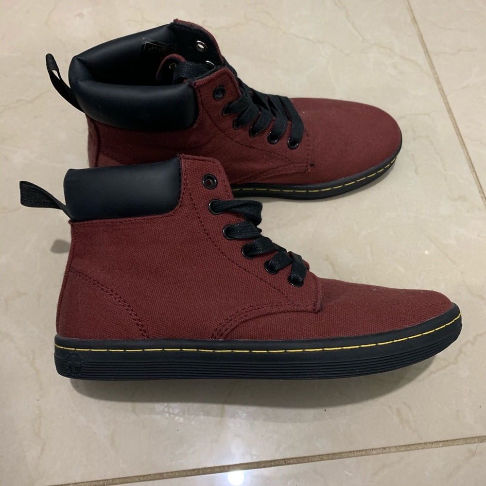 Burgundy Dr Martens